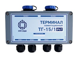 Терминал измерительный проходной герметичный (двойной концевой) ТГ-15/1 IP67 СОДК